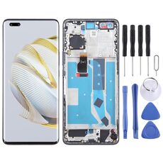Per Huawei Nova 10 Pro Display LCD originale digitalizzatore assemblaggio completo con cornice (nero)