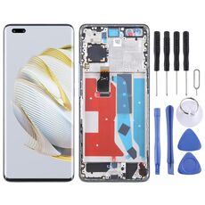 Per Huawei Nova 10 Pro Digitizer LCD originale assemblaggio completo con cornice (verde)
