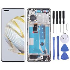 Per Huawei Nova 10 Pro Originale LCD Screen Digitizer assemblaggio completo con cornice (Argento)
