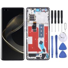 Per Huawei Nova 11 Pro Display LCD originale digitalizzatore assemblaggio completo con cornice (nero)