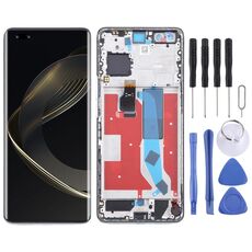 Per Huawei Nova 11 Pro Originale LCD Screen Digitizer assemblaggio completo con cornice (Argento)