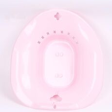 Vasche da bagno Sitz senza squat Bidet per donne incinte dopo la chirurgia anale, stile: rosa