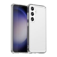 Custodia per telefono TPU serie Candy per Samsung Galaxy S24 5G (trasparente)