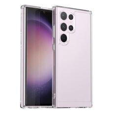 Custodia per telefono TPU serie Candy per Samsung Galaxy S24 Ultra 5G (trasparente)