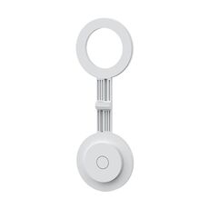 Lampada tascabile per foto portatile con luce di riempimento magnetica per cellulare (bianca)