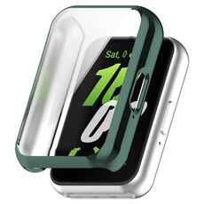 Custodia protettiva per orologio elettrolitico in TPU a copertura totale per Samsung Galaxy Fit 3 (verde)