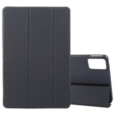 Per Lenovo Tab M11/Xiaoxin Pad 11 2024 Custodia tablet in pelle siliconica ripiegabile (nero)