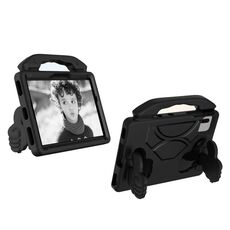 Custodia per tablet antiurto EVA con staffa per pollice per Lenovo Tab M11 /Xiaoxin Pad 11 2024 (nero)