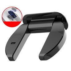 Living Alone Antifurto Fermaporta Senza Foro Blocco di Sicurezza per Bambini con Allarme (Nero)
