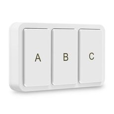 Zigbee Tuya Smart Switch situazionale wireless a 3 tasti (3 strade)