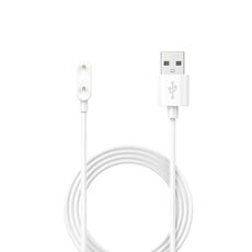 Cavo di ricarica magnetico per orologio Samsung Galaxy Fit 3 con protezione chip, lunghezza: 1 m (bianco)