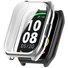 Per Xiaomi HayLou Smart Watch 2 Pro Custodia protettiva per orologio elettrolitico in TPU a copertura totale (Argento)