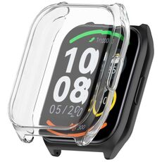 Per Xiaomi HayLou Smart Watch 2 Pro Custodia protettiva per orologio elettrolitico in TPU a copertura totale (trasparente)
