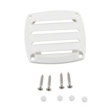 Prese d'aria con persiana da 85 mm per yacht/camper (bianco)