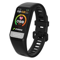 Il braccialetto intelligente SPOVAN H03 con schermo TFT HD da 1,14 pollici supporta il monitoraggio dell'ossigeno nel sangue (nero)