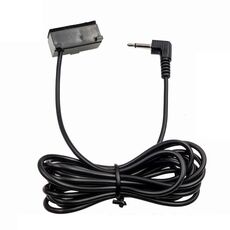 Microfono esterno con qualità audio HD per navigazione GPS per auto da 3 m, specifica: spina piegata (3,5 mm)