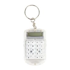 Flip Top Mini calcolatrice portatile Calcolatrice per esami per studenti (bianca)