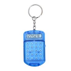 Flip Top Mini calcolatrice portatile Calcolatrice per esami per studenti (blu)