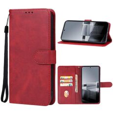 Custodia per telefono in pelle Ultra per Asus Zenfone 11 (rossa)