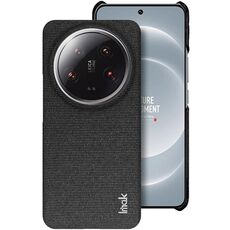 Per Xiaomi 14 Ultra 5G imak Ruiyi Series Texture in tessuto PU + custodia per telefono PC (nera)