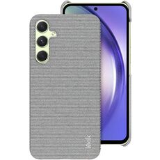 Per Samsung Galaxy A35 5G imak Ruiyi Series Texture in tessuto PU + custodia per PC (grigio chiaro)