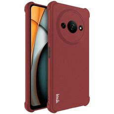 Per Xiaomi Redmi A3 4G imak custodia in TPU antiurto con airbag (rosso opaco)