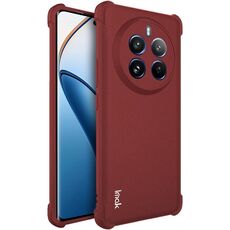 Per Realme 12 Pro / 12 Pro+ 5G imak custodia in TPU antiurto con airbag (rosso opaco)