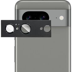 Per Google Pixel 8 IMAK Metal Armor Premium Pellicola protettiva per fotocamera (nero)