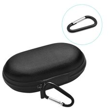 Borsa porta mouse portatile con moschettone (nero)
