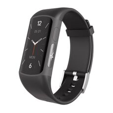 Braccialetto intelligente con schermo a colori H8 da 1,47 pollici, supporta chiamate Bluetooth/monitoraggio dell'ossigeno nel sangue (nero)