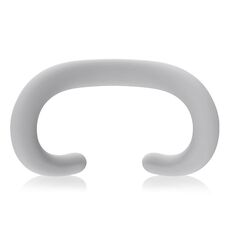 Custodia in silicone sostituibile antipolvere e resistente al sudore per maschera per gli occhi in silicone Apple Vision Pro (bianca)