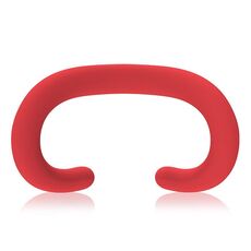 Per Apple Vision Pro Maschera per gli occhi in silicone Custodia in silicone sostituibile antipolvere e resistente al sudore(Rosso)