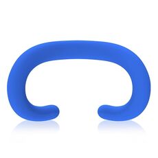 Per Apple Vision Pro Maschera per gli occhi in silicone Custodia in silicone sostituibile antipolvere resistente al sudore (blu)