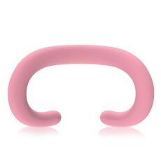 Custodia in silicone sostituibile antipolvere e resistente al sudore per maschera per gli occhi in silicone Apple Vision Pro (rosa)