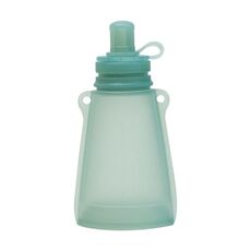 Contenitori riutilizzabili per alimenti per bambini in silicone da 120 ml Contenitori per stoccaggio spremuti ricaricabili (blu)