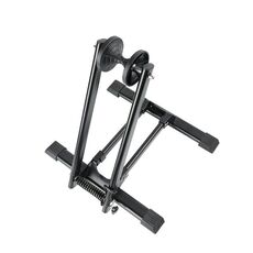 Supporto per supporto per manutenzione portatile pieghevole per display per parcheggio per biciclette (nero)
