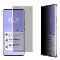 Per Realme 12 Pro 5G/12 Pro+ 5G imak Pellicola in vetro temperato per privacy a schermo intero curvo 3D