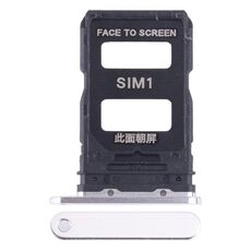 Per Xiaomi 14 Vassoio scheda SIM + Vassoio scheda SIM (Argento)