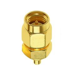 Kit adattatore coassiale maschio SMA maschio a MMCX Adattatore antenna RF connettore coassiale in ottone