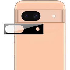 Per Google Pixel 8a IMAK Pellicola in vetro per obiettivo fotocamera posteriore Versione nera