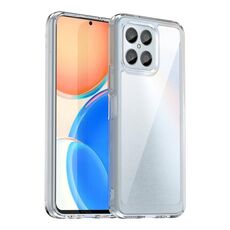 Per Honor X6 5G Custodia per telefono in TPU ibrido acrilico serie colorata (trasparente)