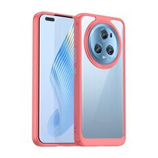 Custodia per telefono in TPU ibrido acrilico serie colorata per Honor Magic5 Pro (rossa)