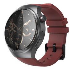 LEMFO DM80 Smart Watch con schermo rotondo AMOLED da 1,43 pollici Android 8.1, specifica: 2 GB + 16 GB (rosso)