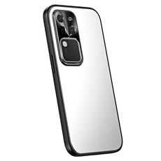 Per vivo S18 Pro R-JUST RJ-61 Galvanotecnica TPU satinato + custodia per PC (argento)