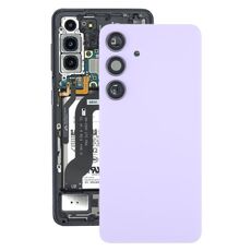 Viola chiaro, Per Samsung Galaxy S24 SM-S921B Cover posteriore batteria OEM con copriobiettivo fotocamera (viola chiaro)