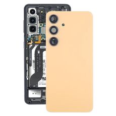 Per Samsung Galaxy S24 SM-S921B Cover posteriore batteria OEM con copriobiettivo fotocamera
