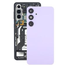 Per Samsung Galaxy S24+ SM-S926B Cover posteriore batteria OEM con copriobiettivo fotocamera (viola chiaro)