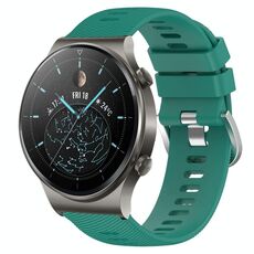 Per Huawei GT2 Pro 22mm Cinturino in silicone morbido a tinta unita (verde)