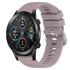 Per Honor Magic Watch 2 46mm 22mm Cinturino in silicone morbido a tinta unita (Roland Purple)