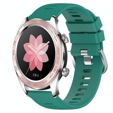 Cinturino per orologio in silicone morbido a tinta unita For Honor Watch Dream da 22 mm (verde)